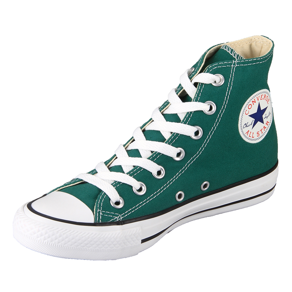 converse green high tops