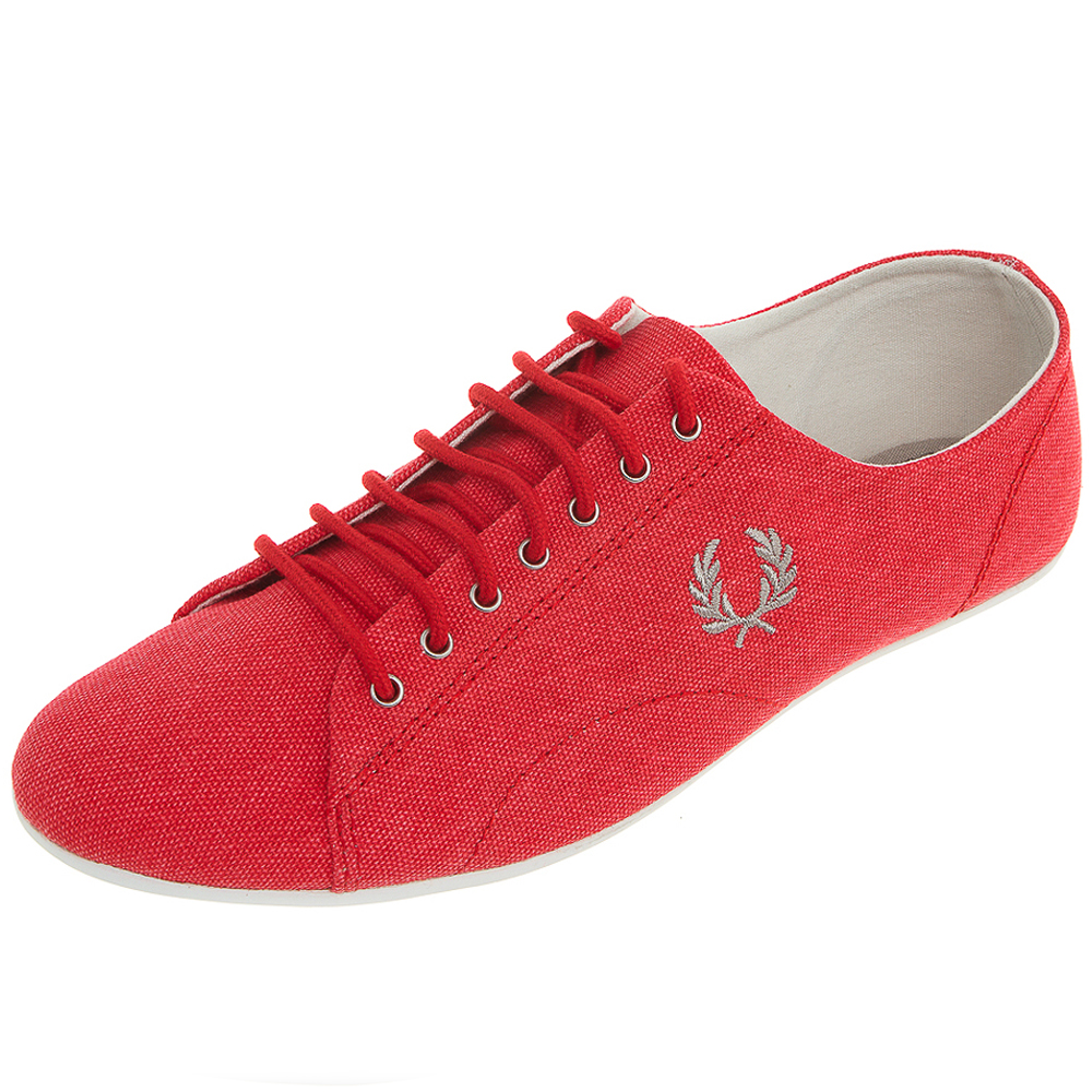 fred perry shoes canvas