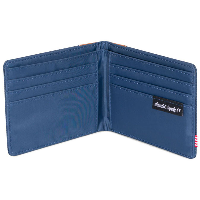 Men Wallet Multicolor Royal Blue (Model H4451)