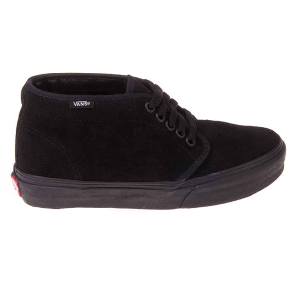 black suede chukka