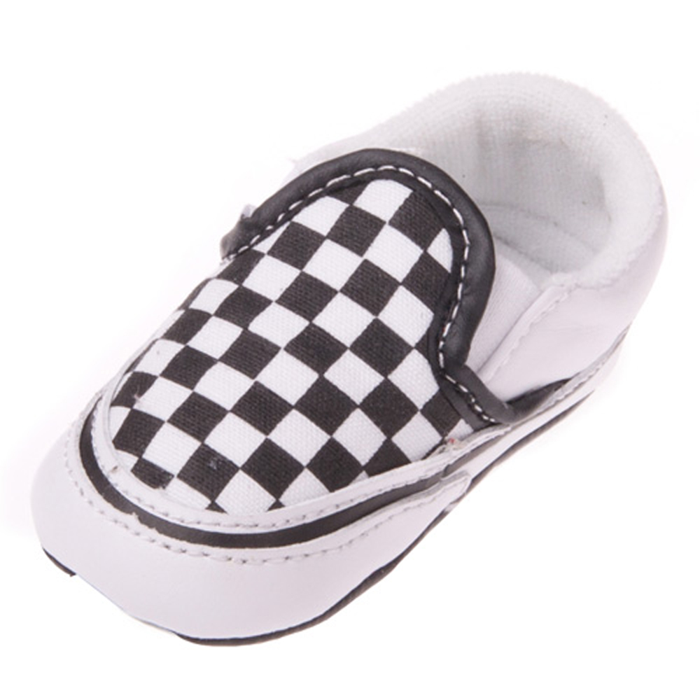 vans infant checkerboard slip on