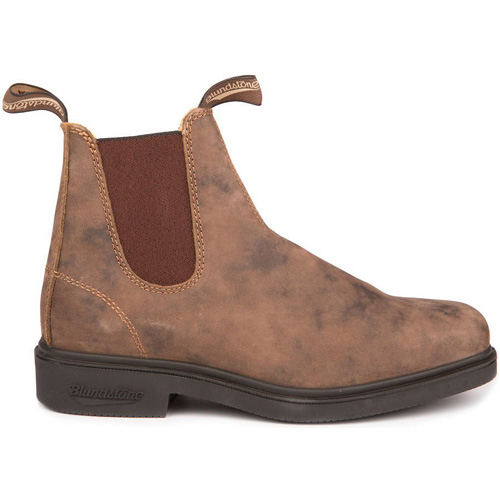 rustic black blundstone chisel toe