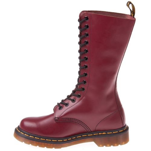 dr martens 14 hole cherry red
