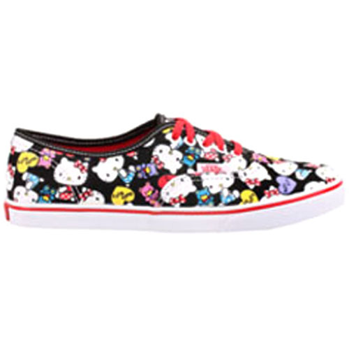 Vans Vn 0qes66z Adult Authentic Lo Pro Hello Kitty Blackred