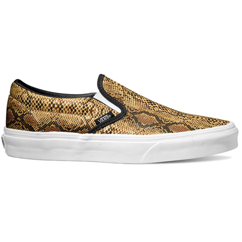 Vans Leather Snake Slip-On Shoe