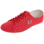 Fred Perry Alley Printed Canvas Shoe